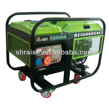 Conjunto de gerador de gasolina refrigerado a ar 10kw